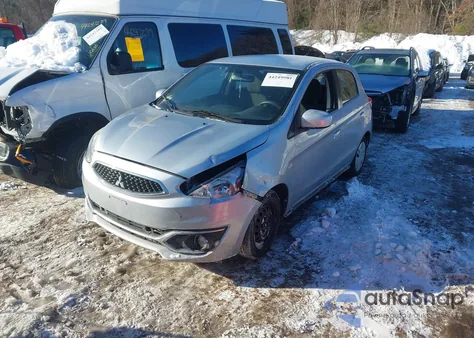 2018 Mitsubishi Mirage Es from USA, damaged, VIN ML32A3HJ0JH000476